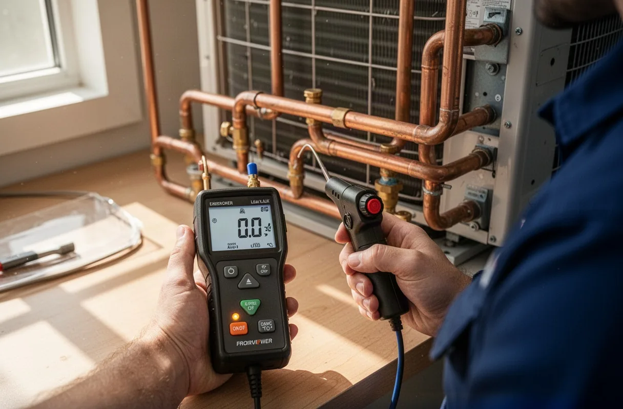 Refrigerant Re-gas & Leak Repair
